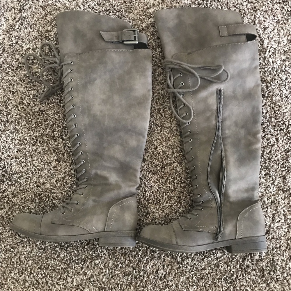 Madden Girl Knee High Boots